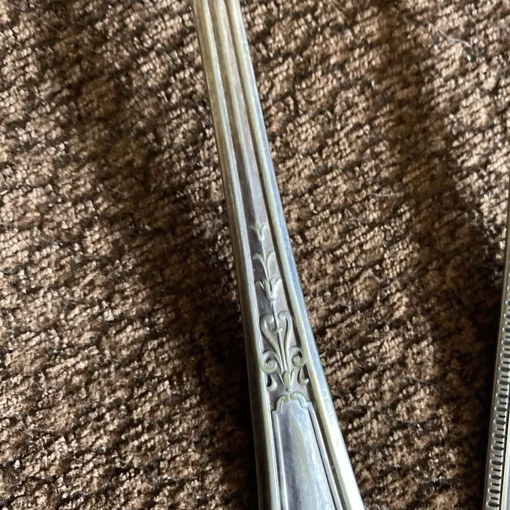 Mixed lot N S C Serving Spoon R C Co Serving Fork